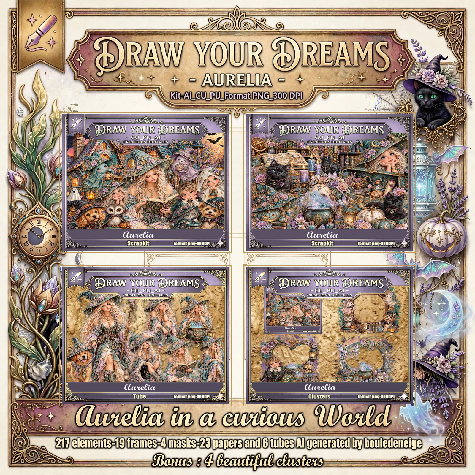 (image for) AURELIA-HALLOWEEN WHIMSY